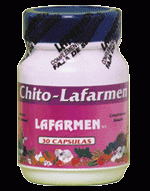 Chitosa Lafarmen, x30 cápsulas de 400 mg.